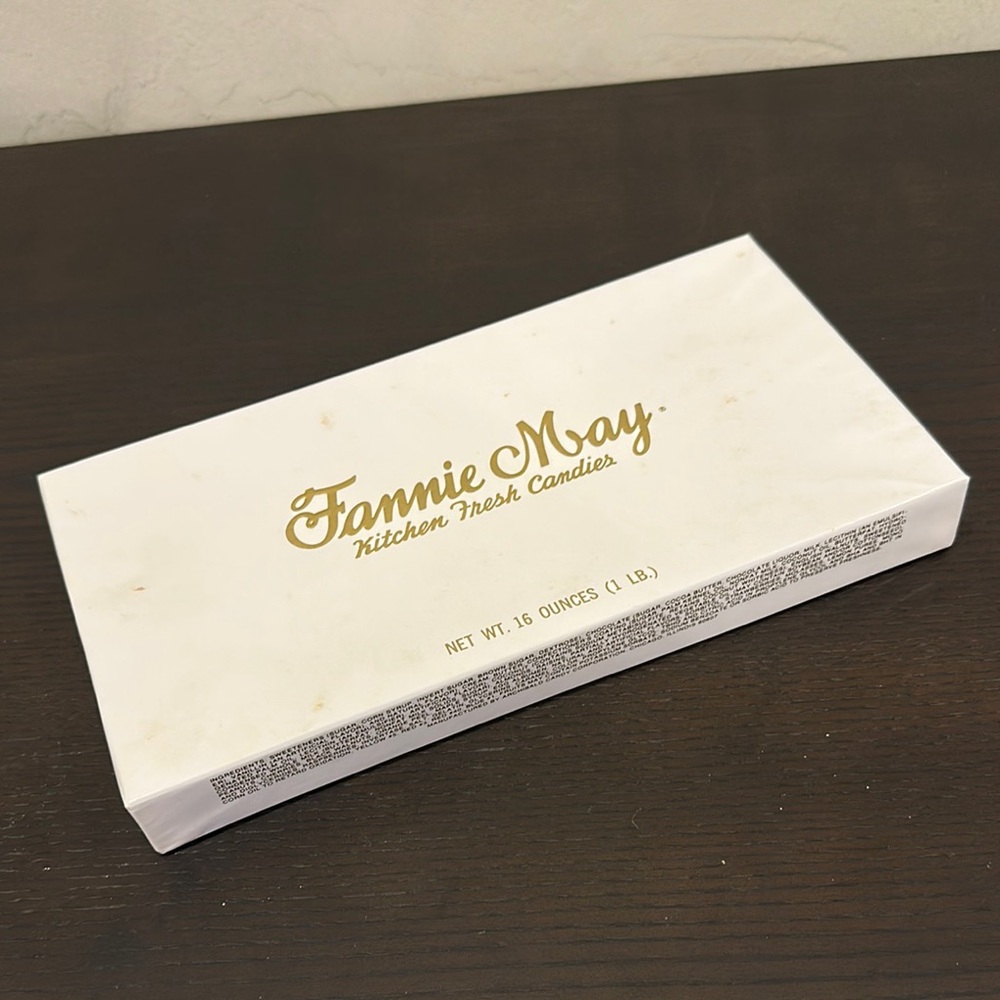Vintage Fannie May Candy Box - Kitchen Fresh Candies - advertising box